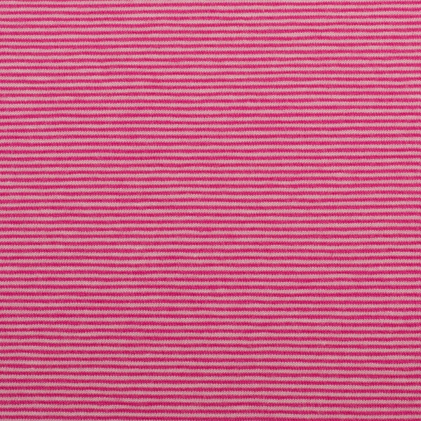 Swafing Bella Jersey Ringel 1mm rosa pink