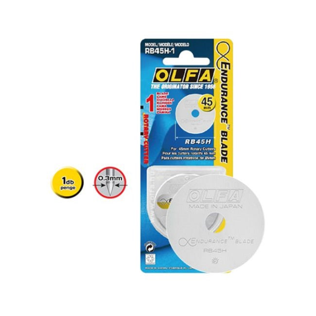 OLFA Ersatzklinge für Rollschneider 45mm
